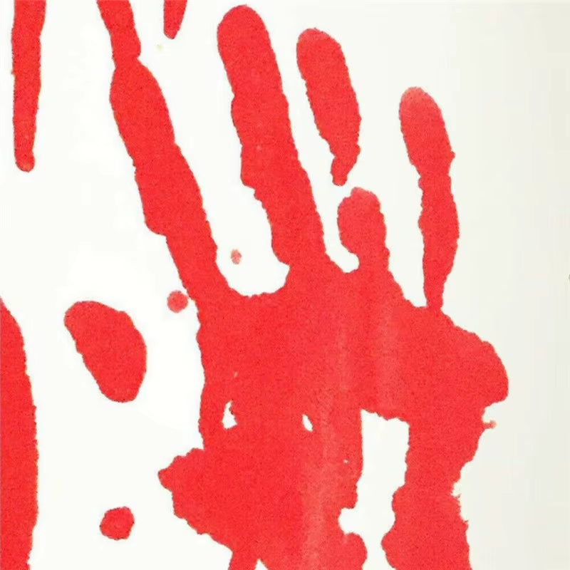 Customizable Bloody Halloween Bathmat Bath Mats