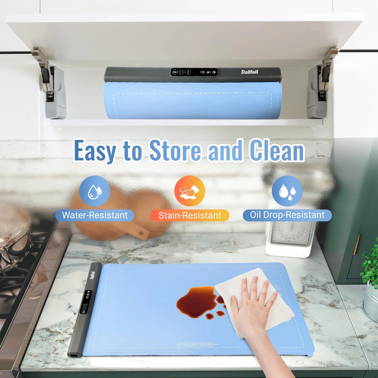 Electric Food Warming Tray with 3 Modes